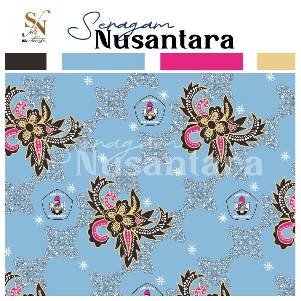 Cetak Batik Custom Seragam Sekolah dan Kantor