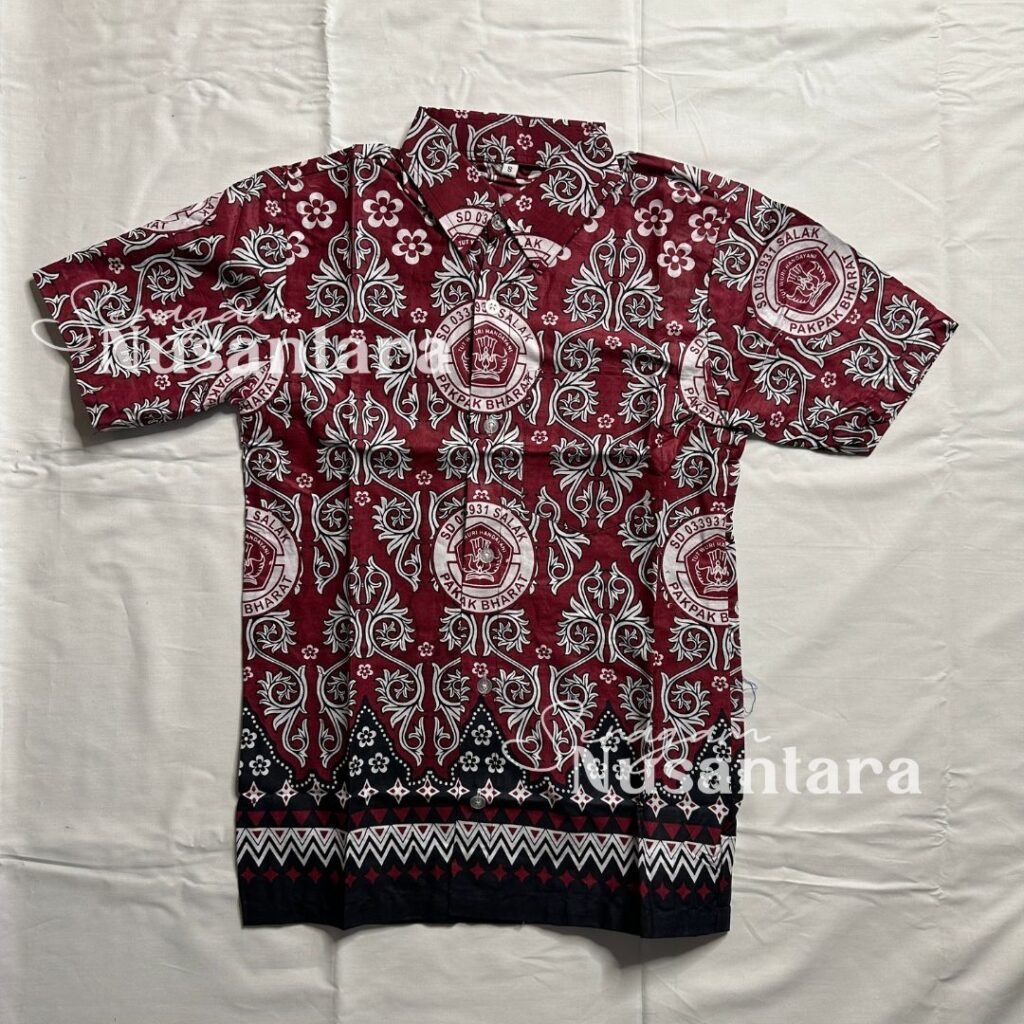 Contoh Seragam Batik Sd