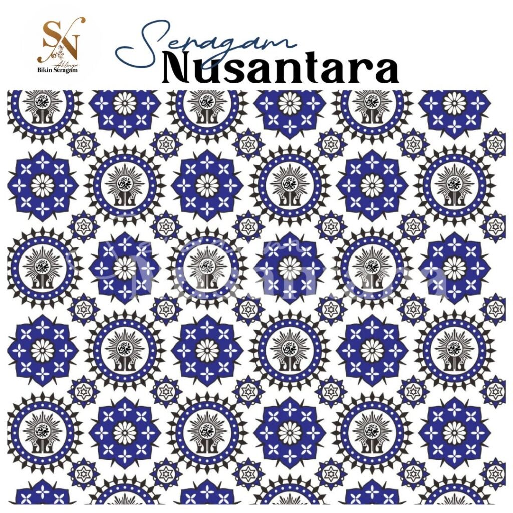 Desain Baju Seragam Batik